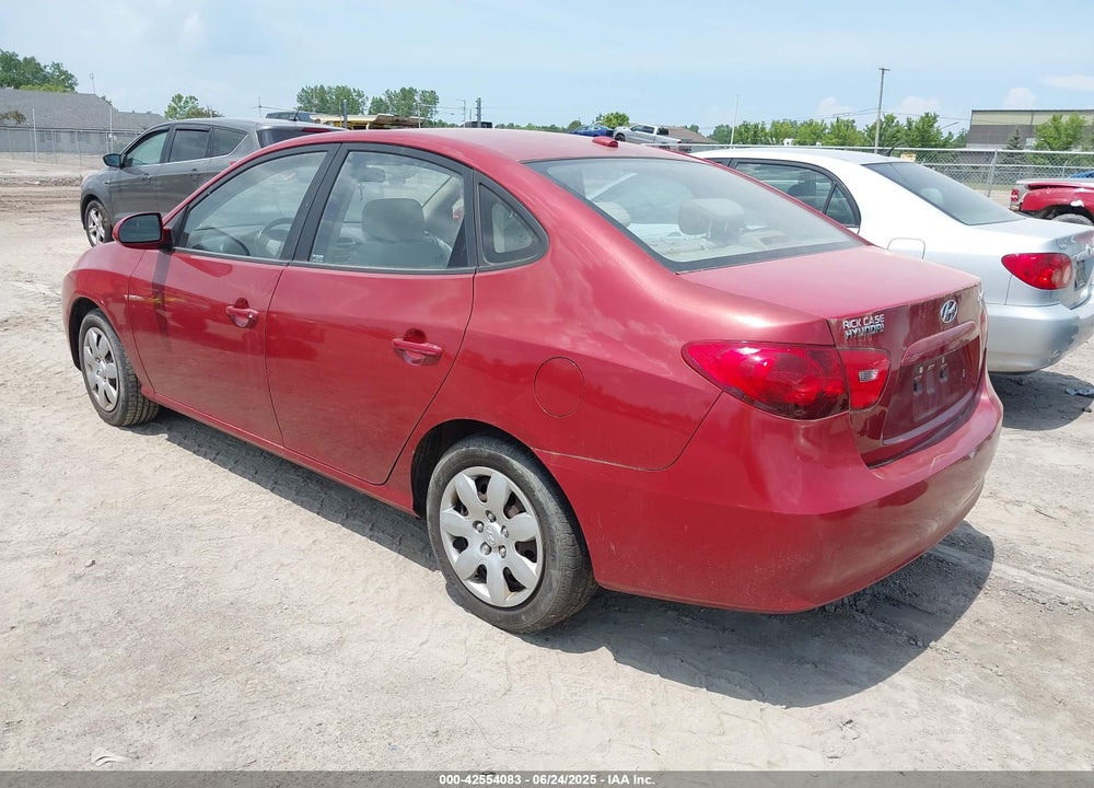 2008 HYUNDAI ELANTRA VIN: KMHDU46D08U578770