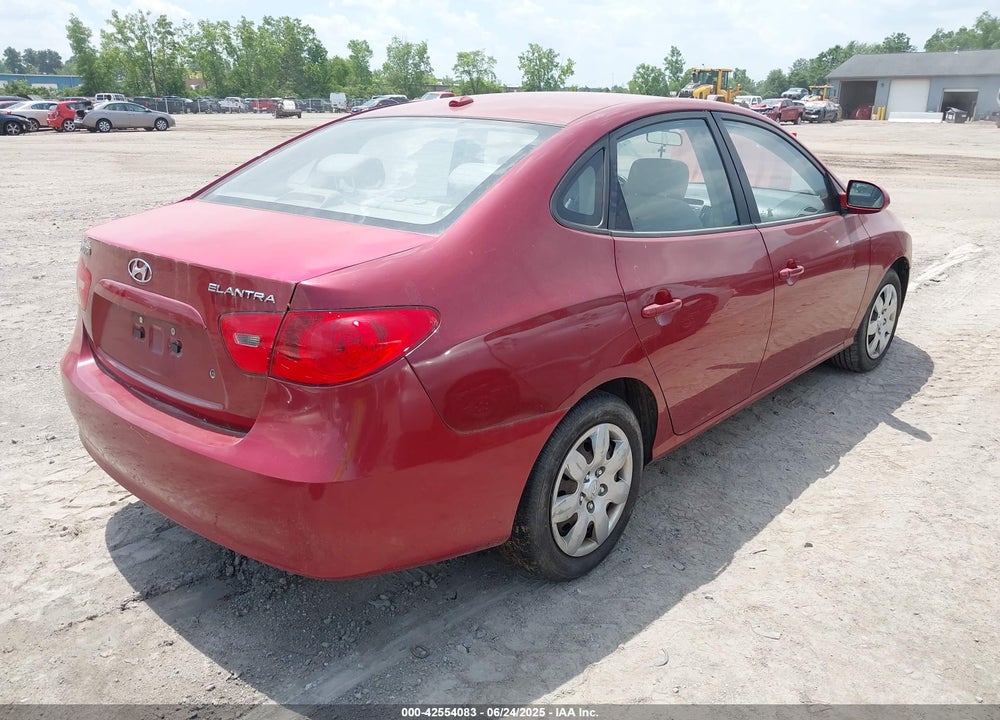2008 HYUNDAI ELANTRA VIN: KMHDU46D08U578770