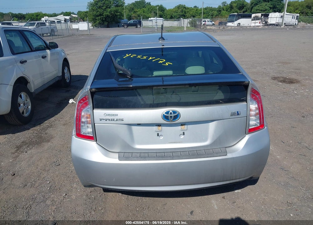 2013 TOYOTA PRIUS VIN: JTDKN3DU6D5606467