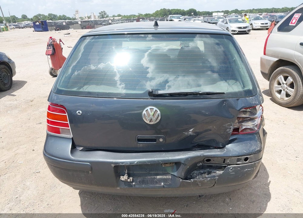 2004 VOLKSWAGEN GOLF GL 2.0L VIN: 9BWFL61J744040303