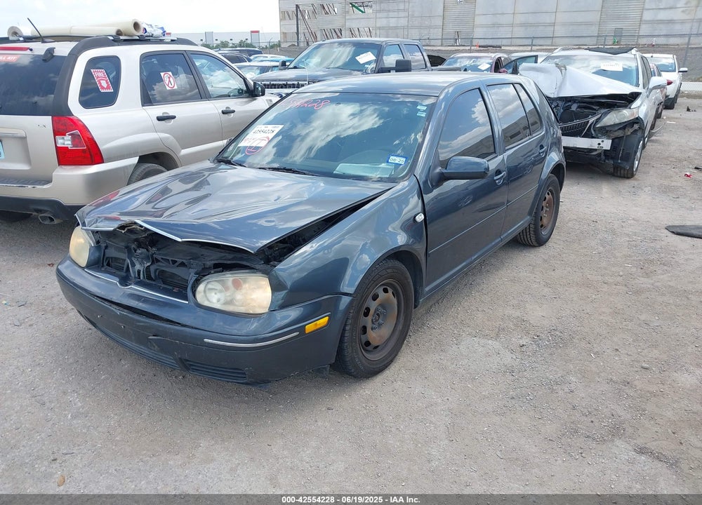 2004 VOLKSWAGEN GOLF GL 2.0L VIN: 9BWFL61J744040303