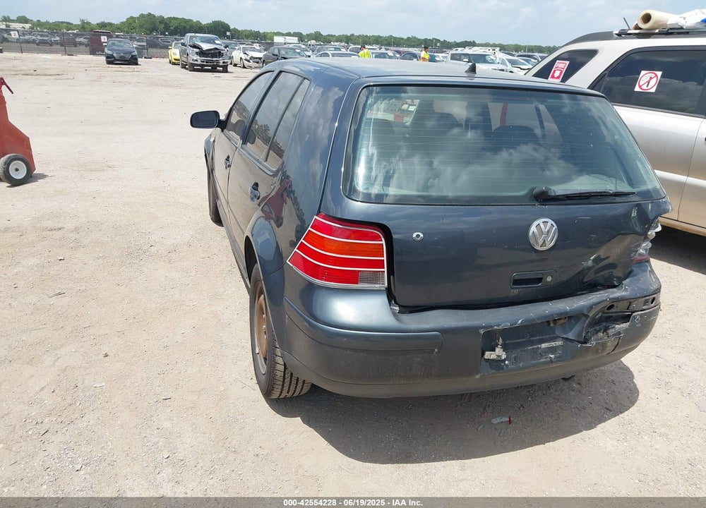 2004 VOLKSWAGEN GOLF GL 2.0L VIN: 9BWFL61J744040303