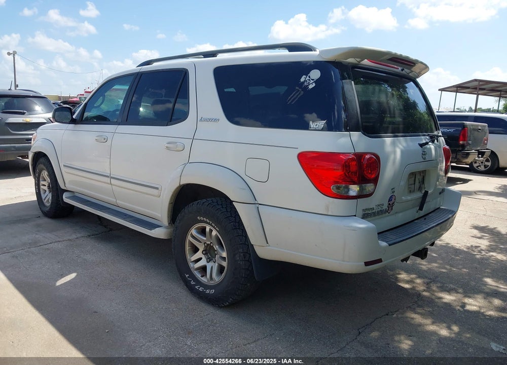 2006 TOYOTA SEQUOIA LIMITED V8 VIN: 5TDZT38A96S273733