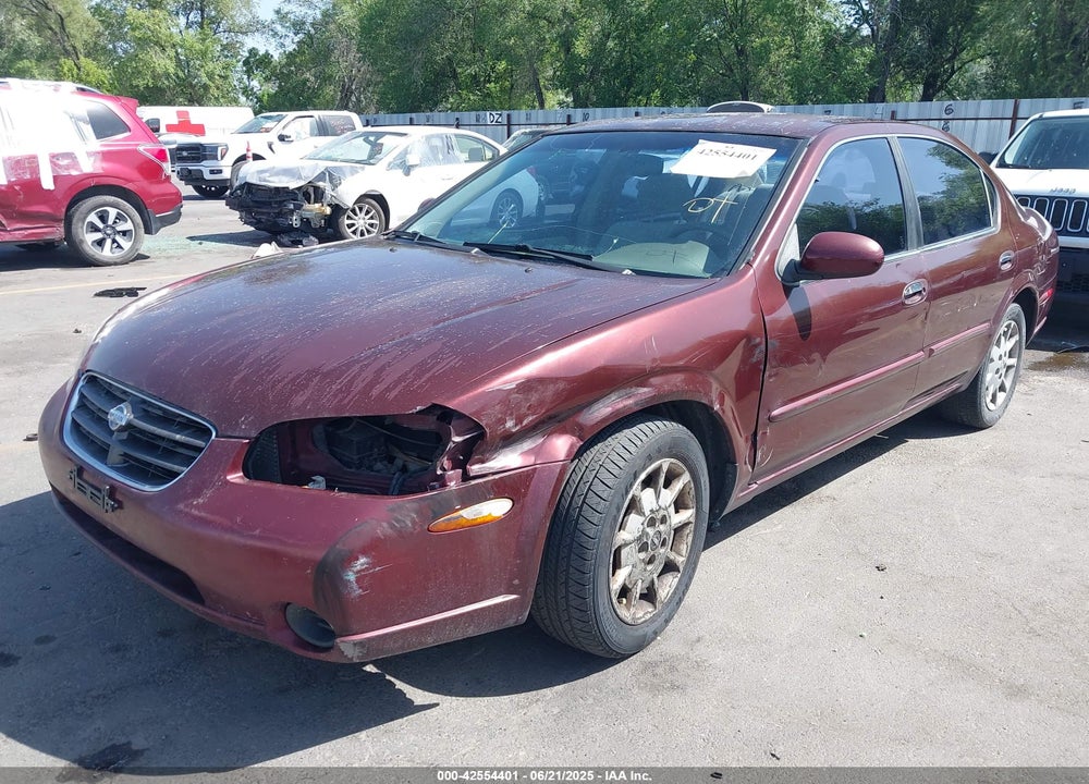 2001 NISSAN MAXIMA GXE VIN: JN1CA31DX1T602615