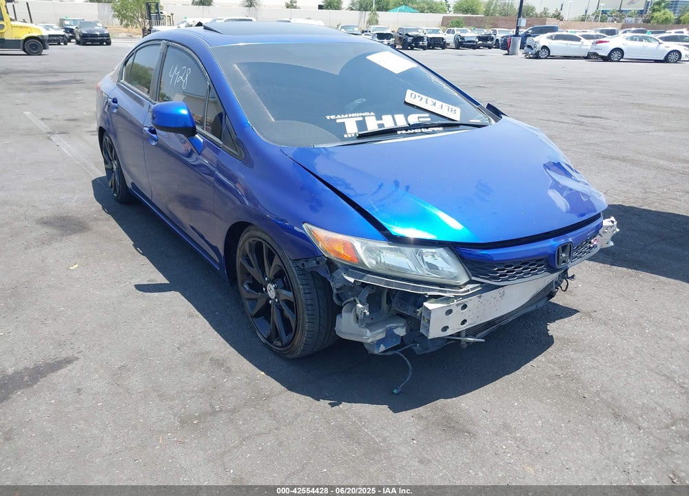 2012 HONDA CIVIC SI VIN: 2HGFB6E54CH706479