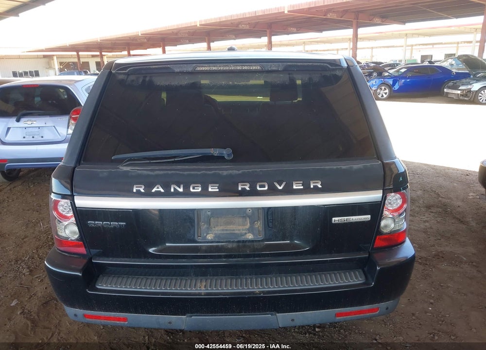 2013 LAND ROVER RANGE ROVER SPORT VIN: SALSK2D43DA778331