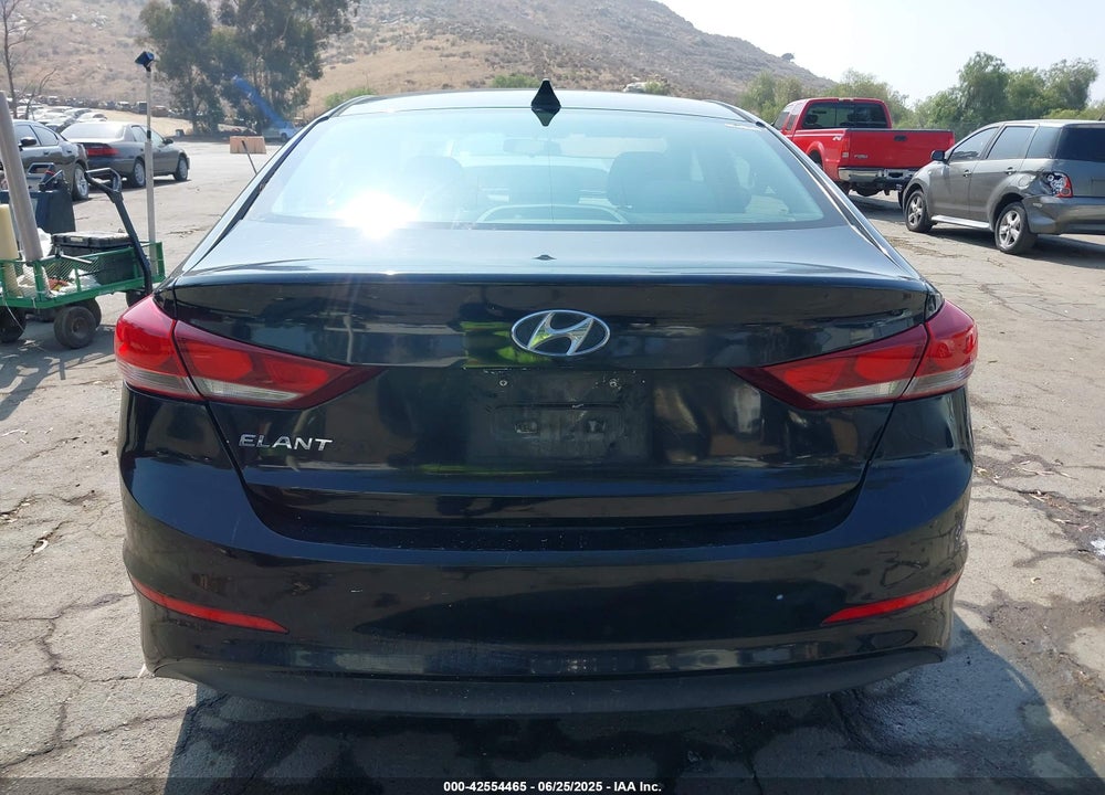 2017 HYUNDAI ELANTRA VIN: 5NPD74LF9HH065190