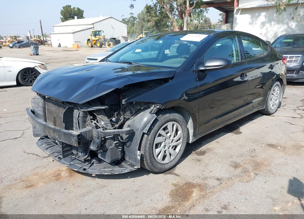 2017 HYUNDAI ELANTRA VIN: 5NPD74LF9HH065190