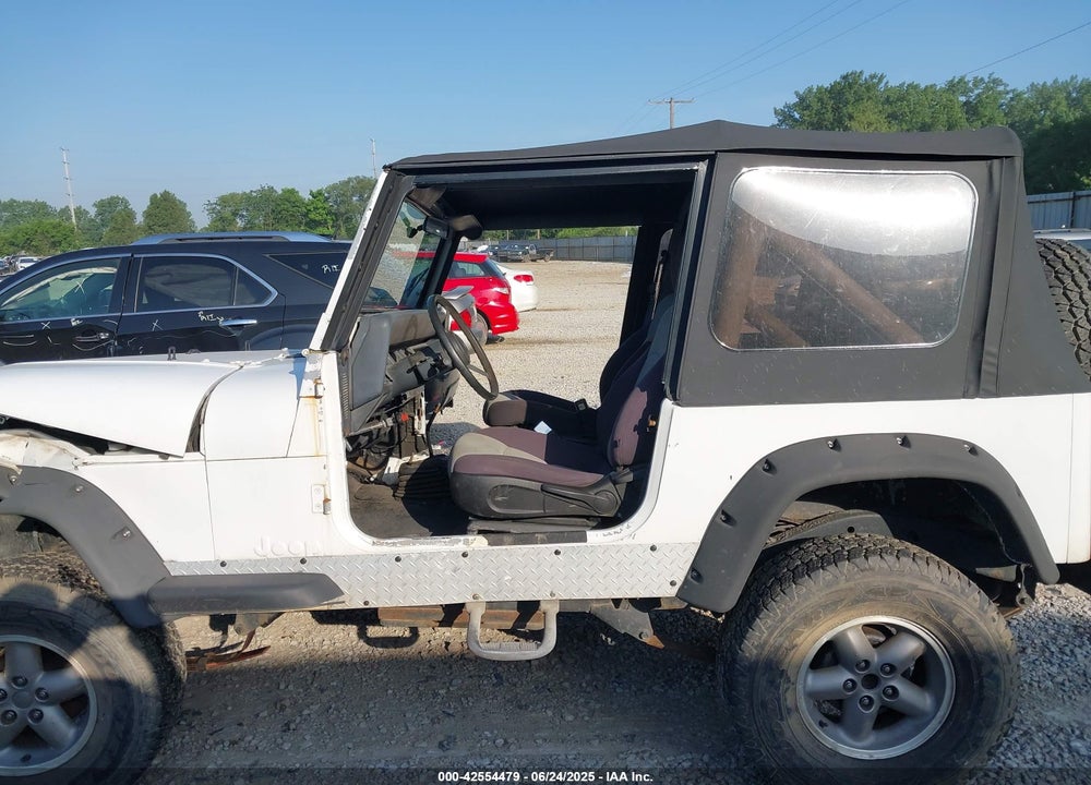 1992 JEEP WRANGLER / YJ S VIN: 2J4FY19P6NJ543626