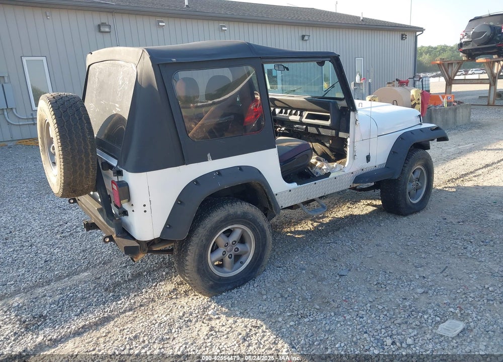 1992 JEEP WRANGLER / YJ S VIN: 2J4FY19P6NJ543626