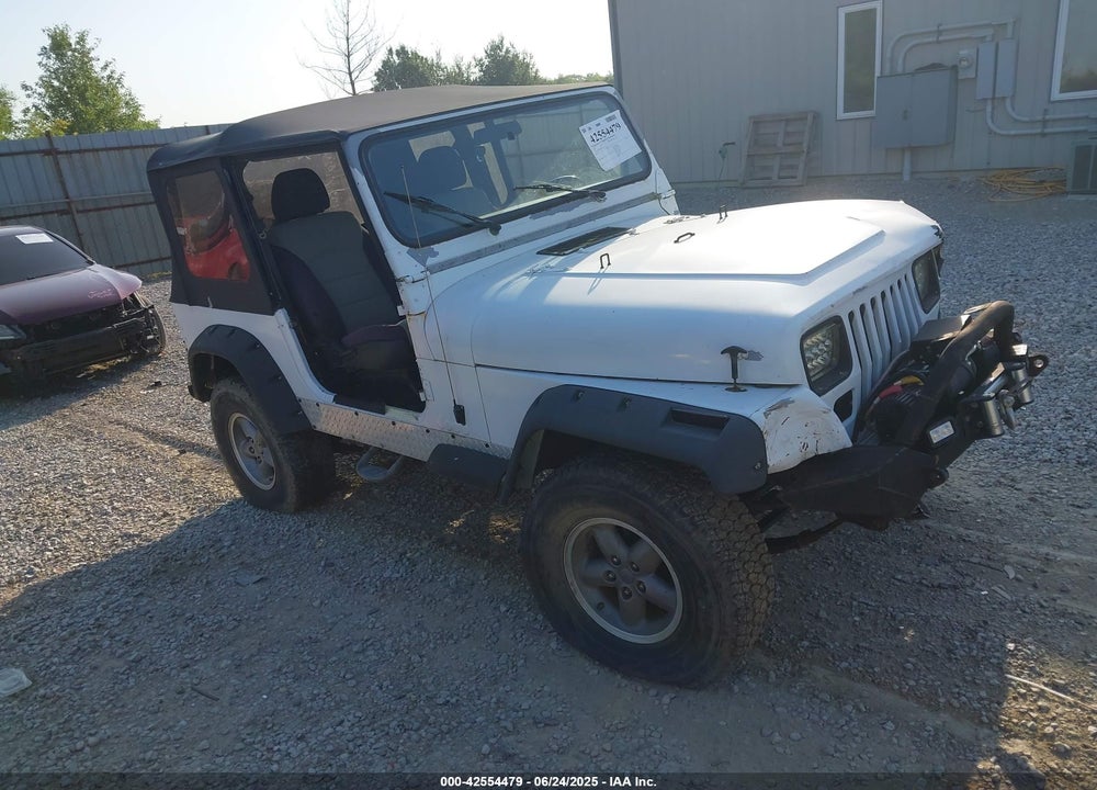 1992 JEEP WRANGLER / YJ S VIN: 2J4FY19P6NJ543626