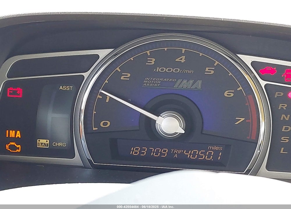 2006 HONDA CIVIC HYBRID VIN: JHMFA36236S015444