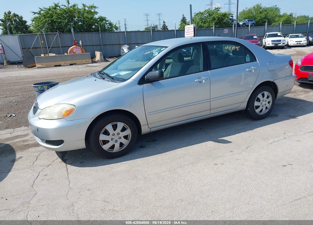 2005 TOYOTA COROLLA LE VIN: 2T1BR32E15C445918