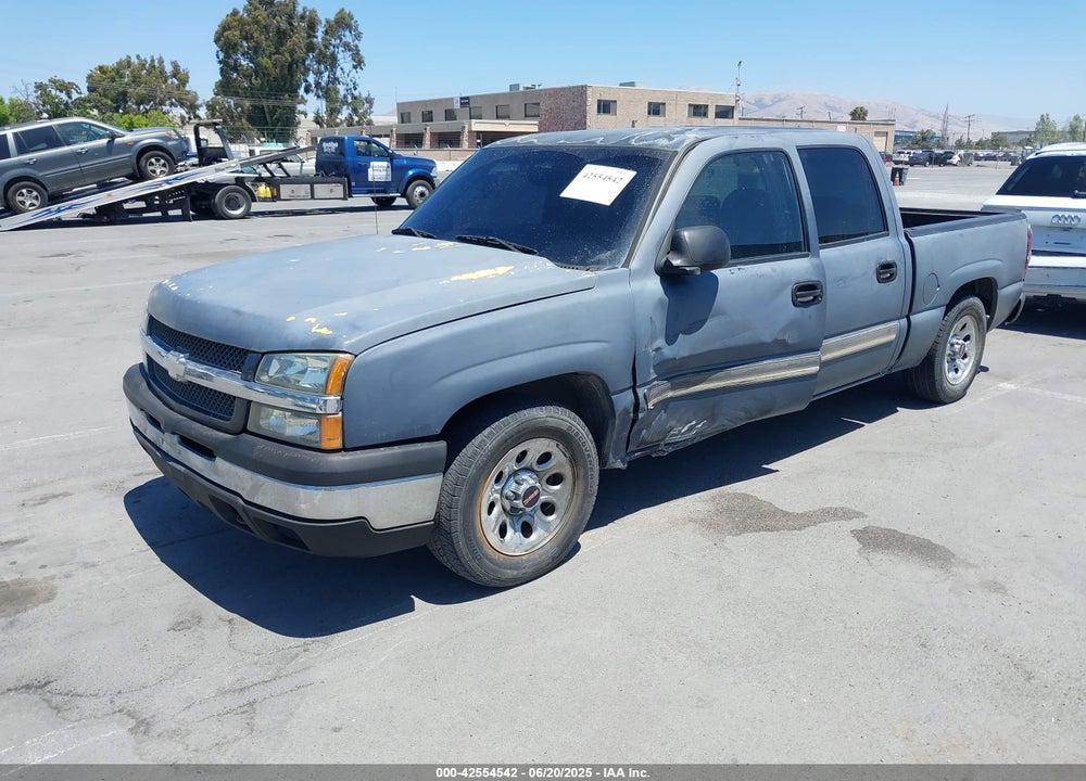 2005 CHEVROLET SILVERADO 1500 LS VIN: 2GCEC13T251167397