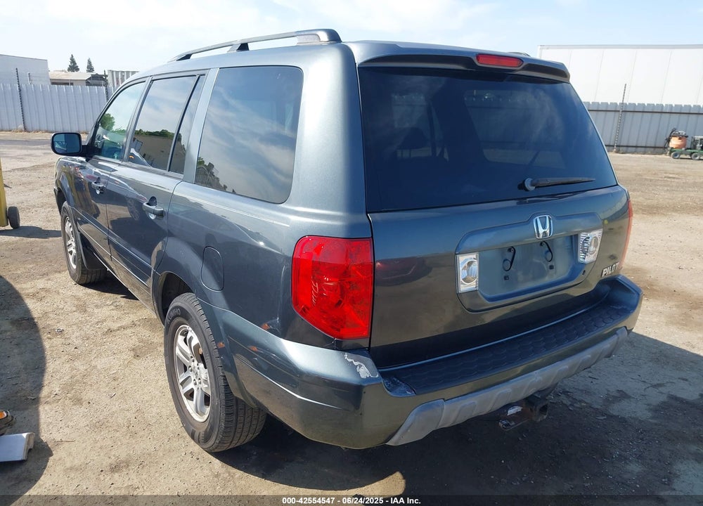 2004 HONDA PILOT EX-L VIN: 2HKYF185X4H538852