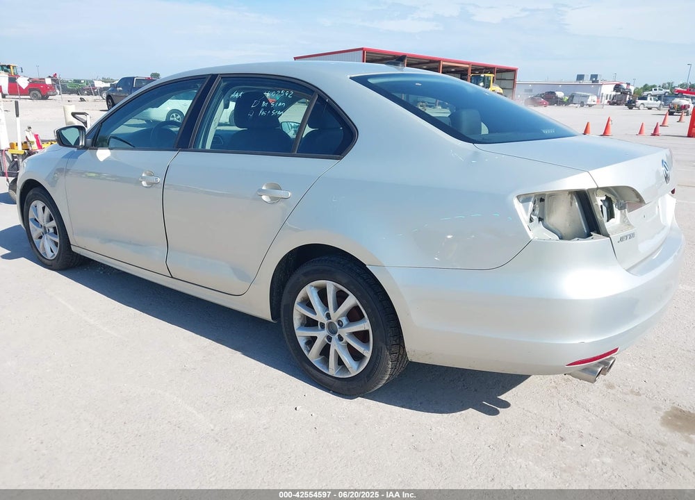 2011 VOLKSWAGEN JETTA VIN: 3VWDX7AJ9BM393698