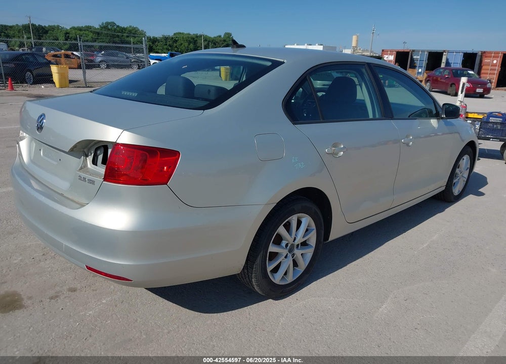 2011 VOLKSWAGEN JETTA VIN: 3VWDX7AJ9BM393698