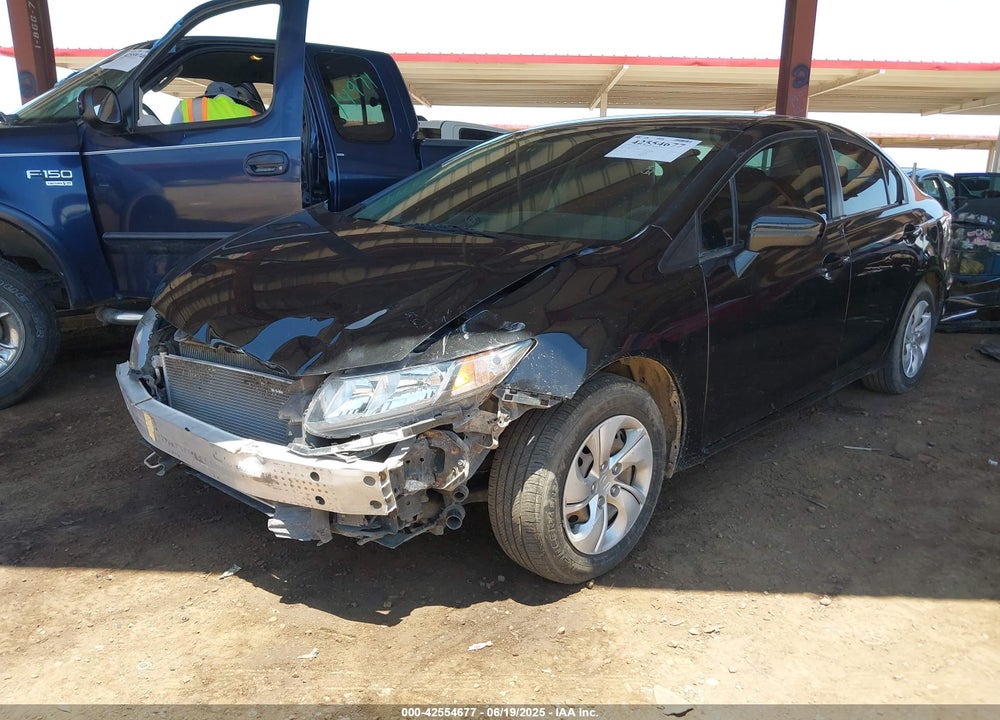 2015 HONDA CIVIC VIN: 19XFB2F51FE097454