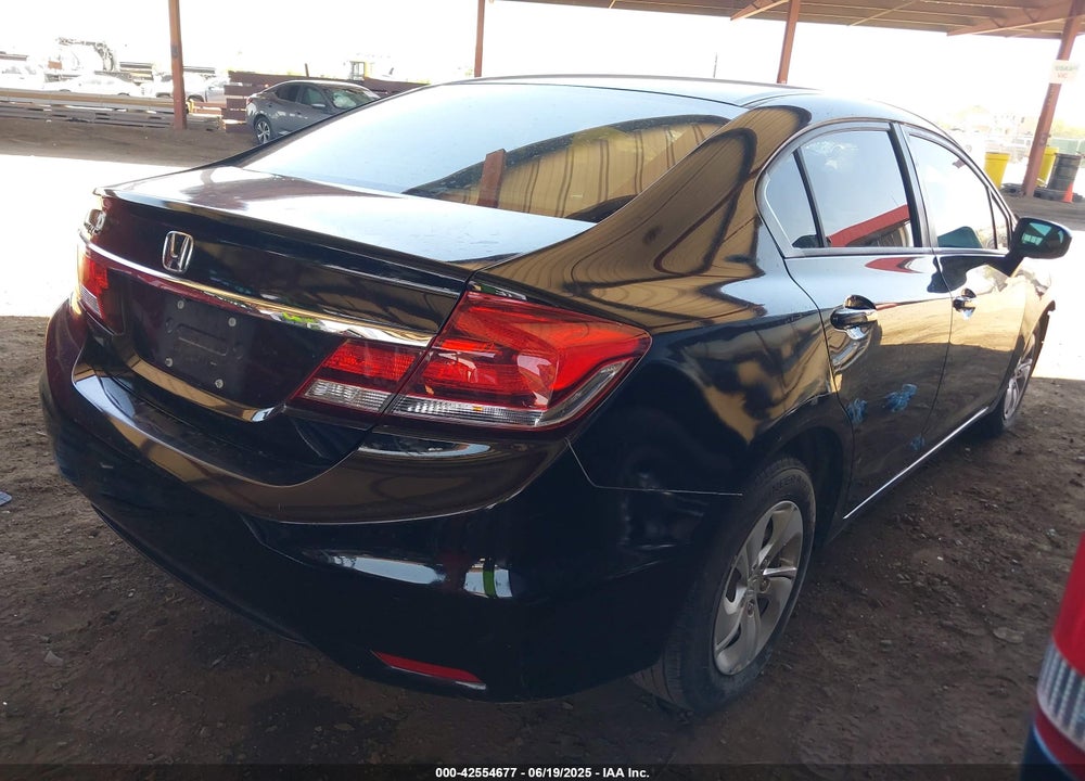 2015 HONDA CIVIC VIN: 19XFB2F51FE097454