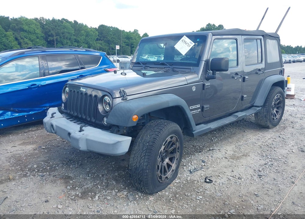 2016 JEEP WRANGLER UNLIMITED VIN: 1C4BJWDG4GL243318