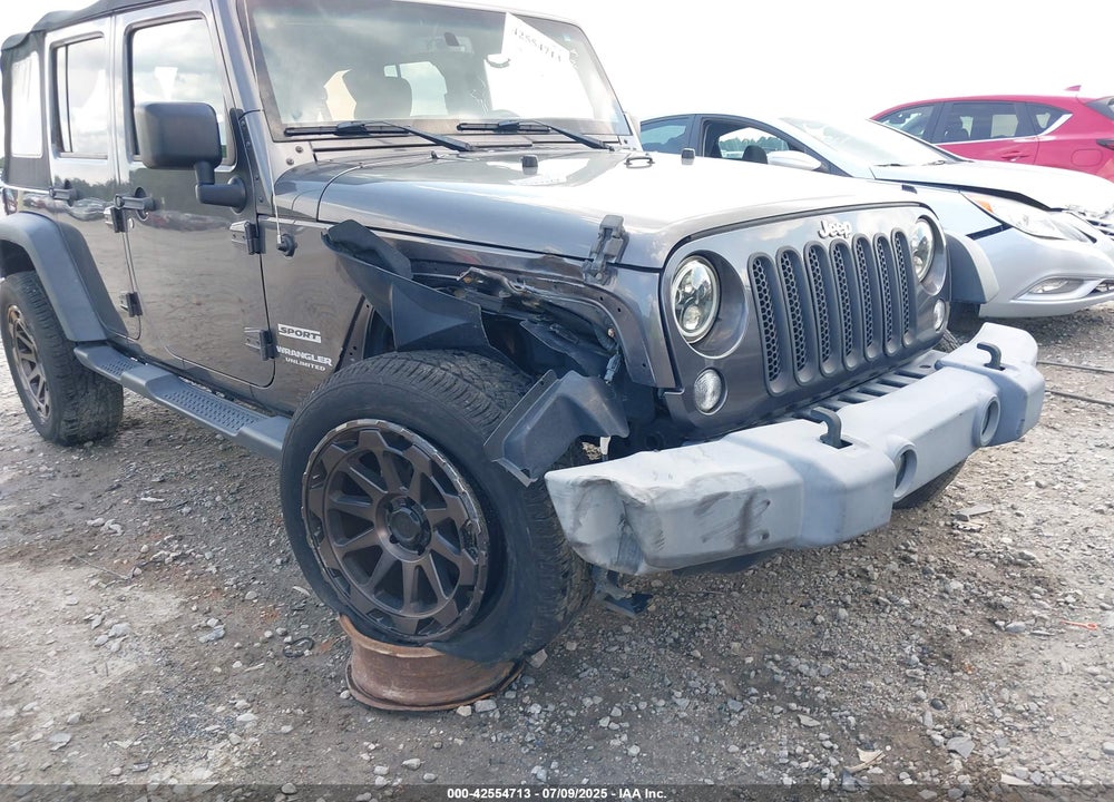 2016 JEEP WRANGLER UNLIMITED VIN: 1C4BJWDG4GL243318