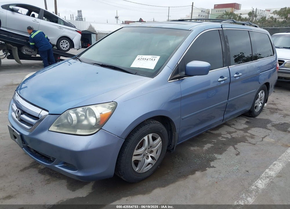 2005 HONDA ODYSSEY EX-L VIN: 5FNRL38655B034520