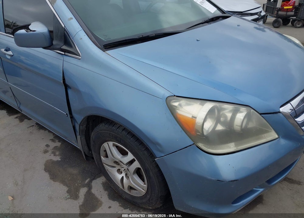 2005 HONDA ODYSSEY EX-L VIN: 5FNRL38655B034520