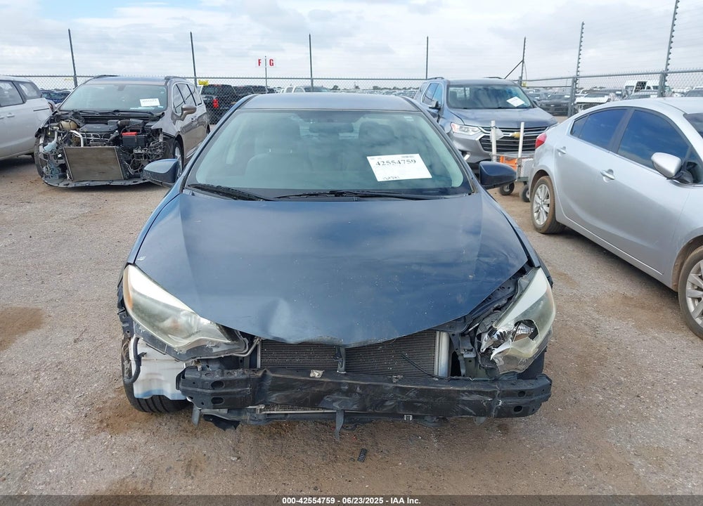 2014 TOYOTA COROLLA LE VIN: 5YFBURHE5EP178047
