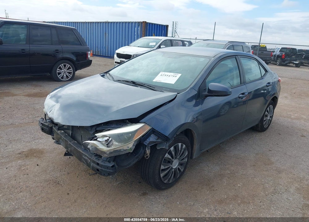 2014 TOYOTA COROLLA LE VIN: 5YFBURHE5EP178047