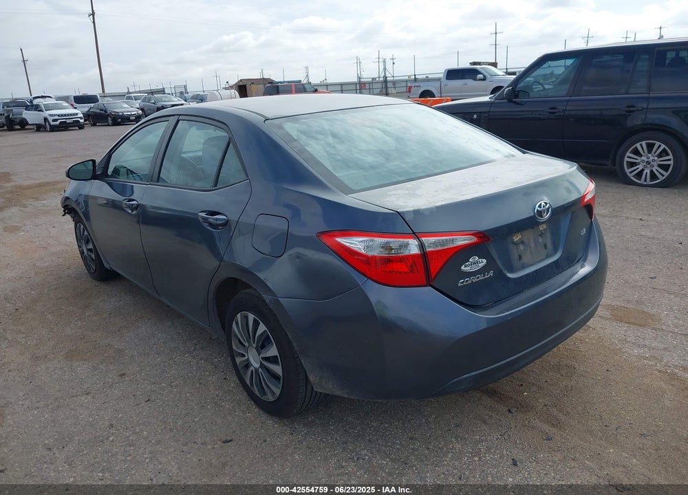 2014 TOYOTA COROLLA LE VIN: 5YFBURHE5EP178047