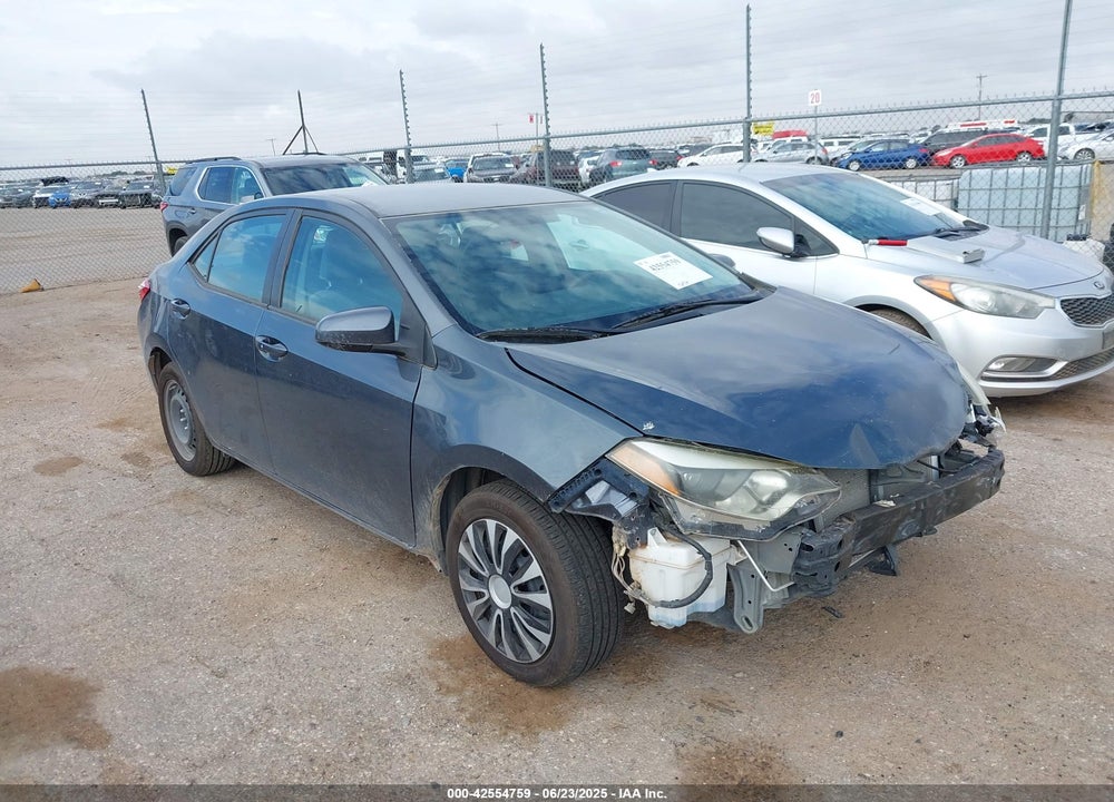 2014 TOYOTA COROLLA LE VIN: 5YFBURHE5EP178047