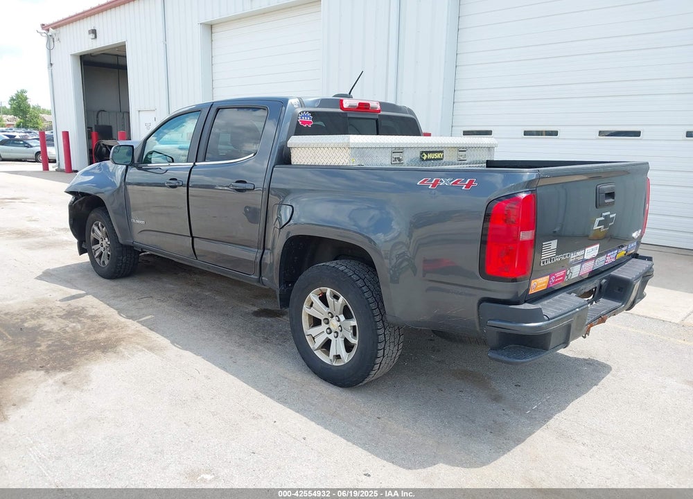 2016 CHEVROLET COLORADO VIN: 1GCGTCE32G1252945