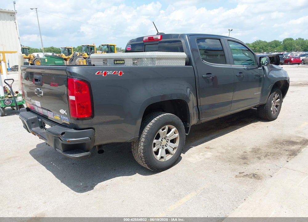 2016 CHEVROLET COLORADO VIN: 1GCGTCE32G1252945