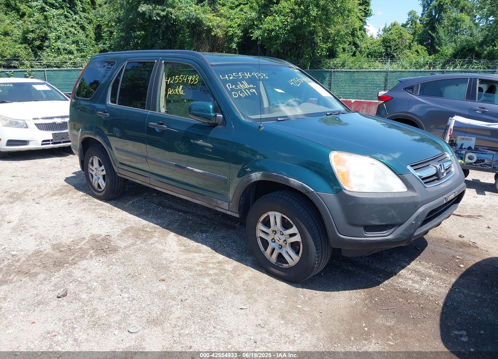 2002 HONDA CR-V EX VIN: JHLRD78842C079577