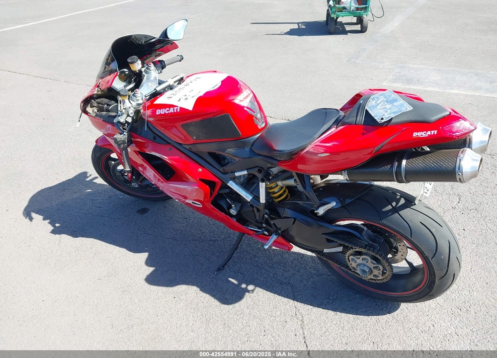 2009 DUCATI 1198 S VIN: ZDM1XBLW09B023201