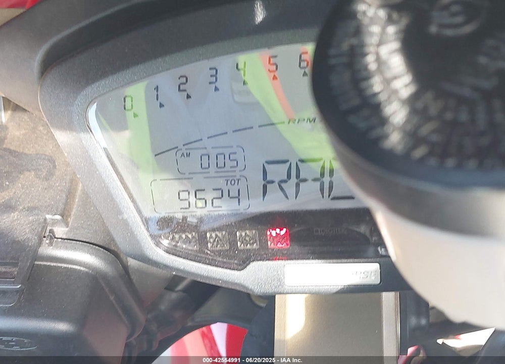 2009 DUCATI 1198 S VIN: ZDM1XBLW09B023201