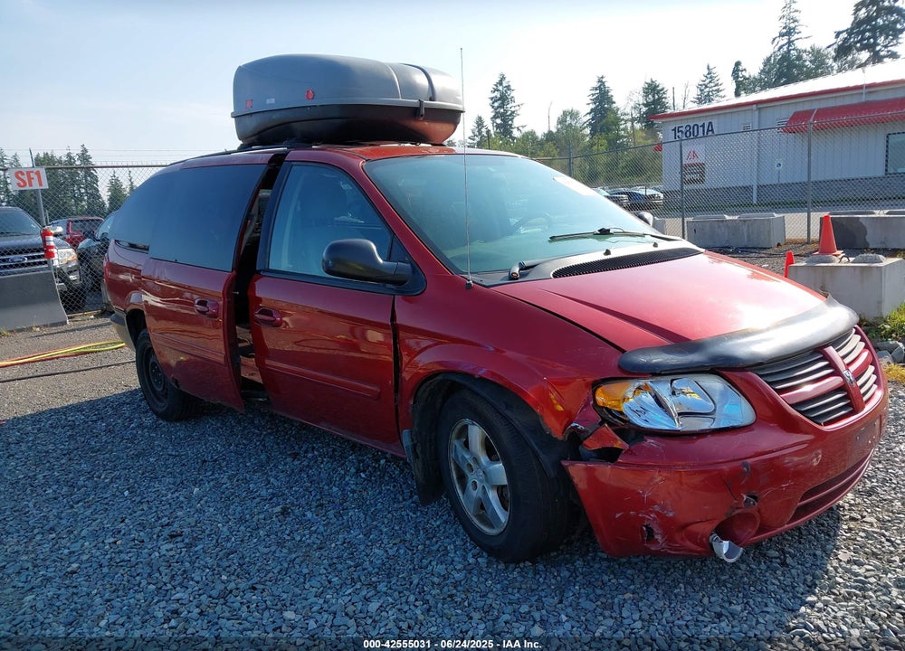 2006 DODGE GRAND CARAVAN SXT VIN: 2D4GP44L76R807106