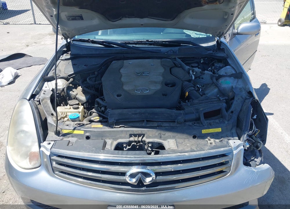 2006 INFINITI G35 VIN: JNKCV51E36M505357