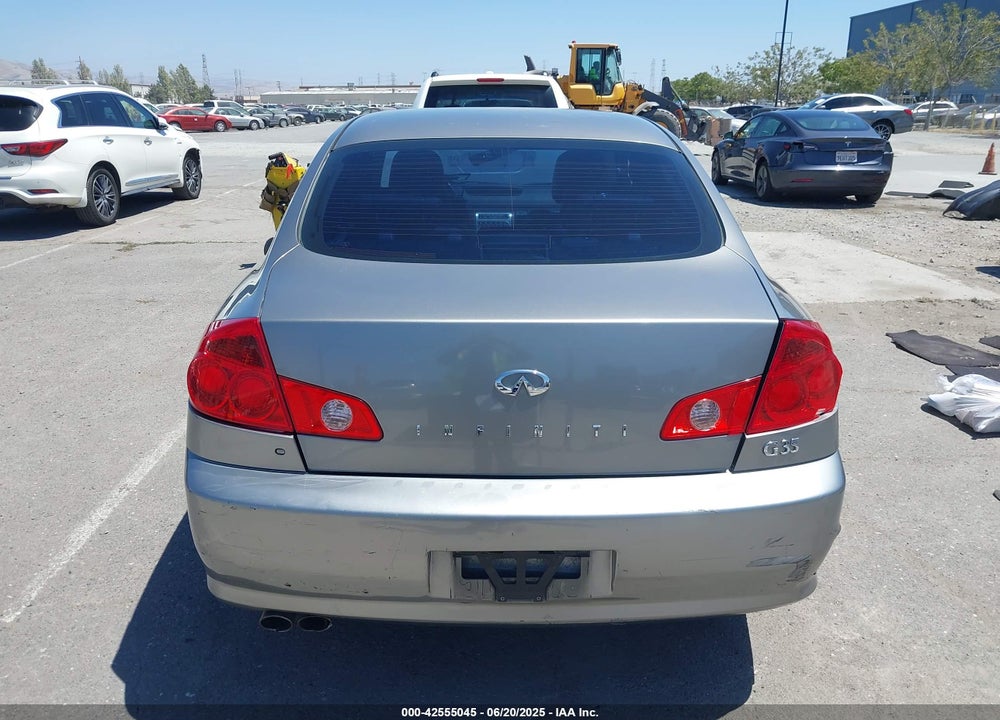 2006 INFINITI G35 VIN: JNKCV51E36M505357