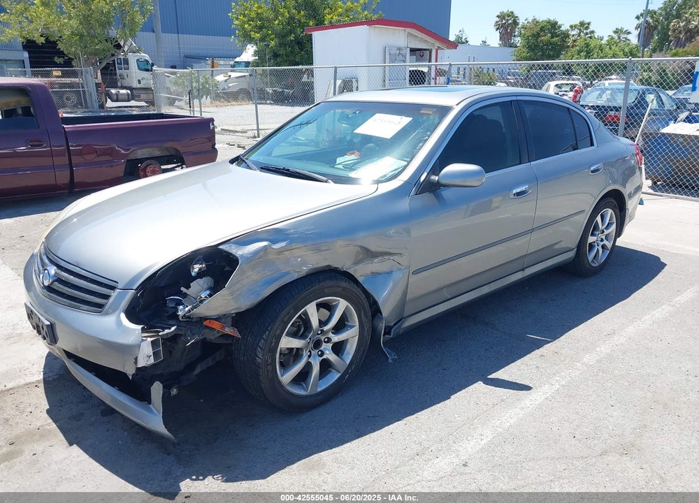 2006 INFINITI G35 VIN: JNKCV51E36M505357