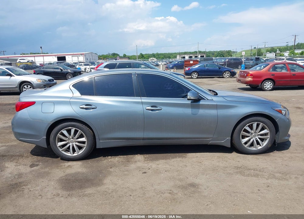 2015 INFINITI Q50 PREMIUM VIN: JN1BV7AR3FM394677