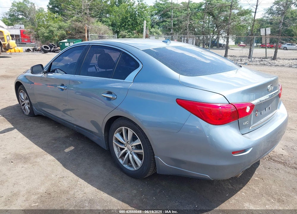 2015 INFINITI Q50 PREMIUM VIN: JN1BV7AR3FM394677