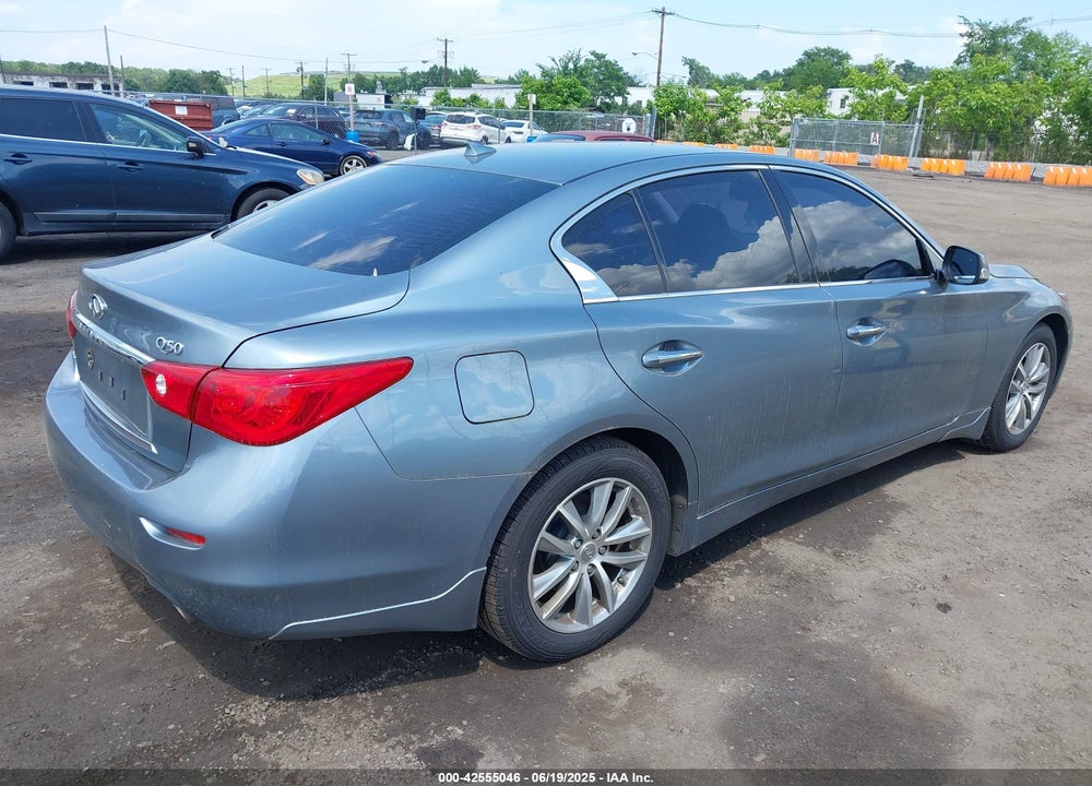 2015 INFINITI Q50 PREMIUM VIN: JN1BV7AR3FM394677