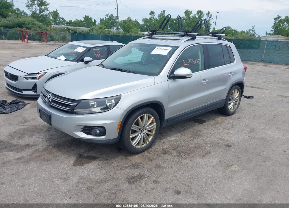 2014 VOLKSWAGEN TIGUAN VIN: WVGBV3AX3EW546525