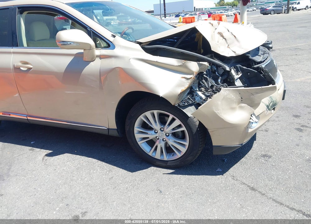 2010 LEXUS RX 450H VIN: JTJBC1BA0A2010459