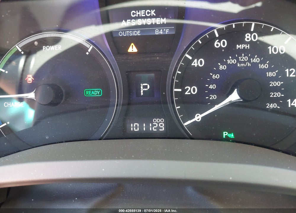 2010 LEXUS RX 450H VIN: JTJBC1BA0A2010459