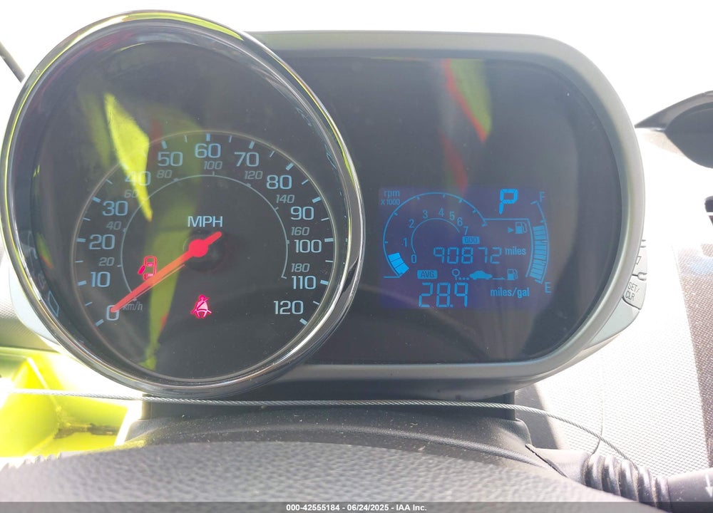 2013 CHEVROLET SPARK 2LT AUTO VIN: KL8CF6S90DC506502