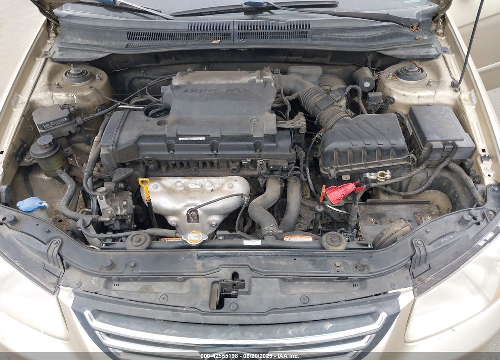 2009 KIA SPECTRA EX VIN: KNAFE222395659810
