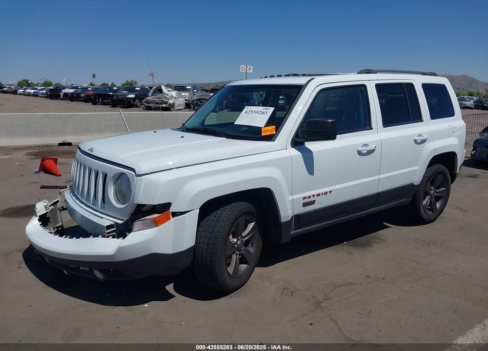 2016 JEEP PATRIOT VIN: 1C4NJRBB0GD734078
