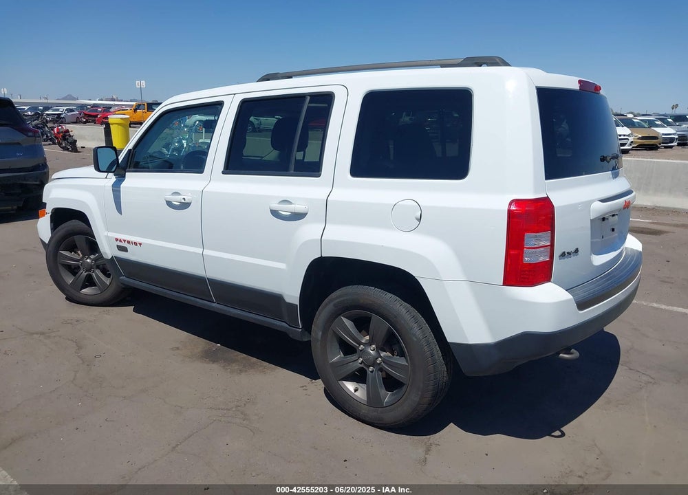 2016 JEEP PATRIOT VIN: 1C4NJRBB0GD734078